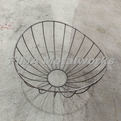 Customized Spinning Iron Wire  LED Lamp Shade