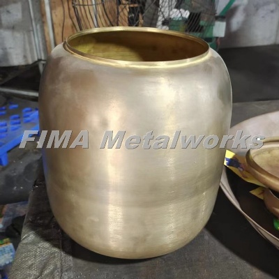 High Quality OEM Custom Brass Lamp Base-0