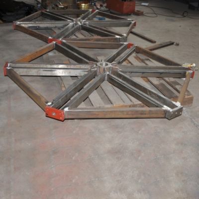 Large steel pipe welding service